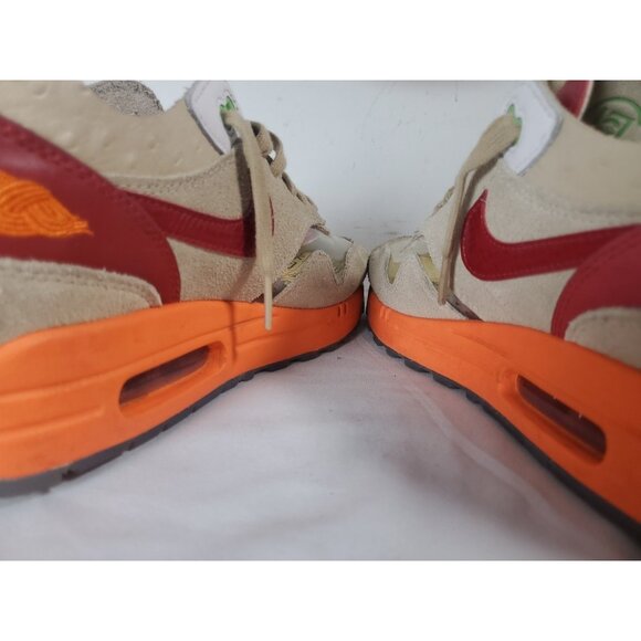 Nike x CLOT Air Max 1 2021 Kiss Of Death Size 9.5 DD1870-100 - Picture 15 of 16